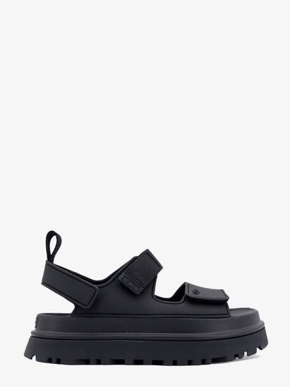 Ugg Rubber sandals with embossed logo - Nero