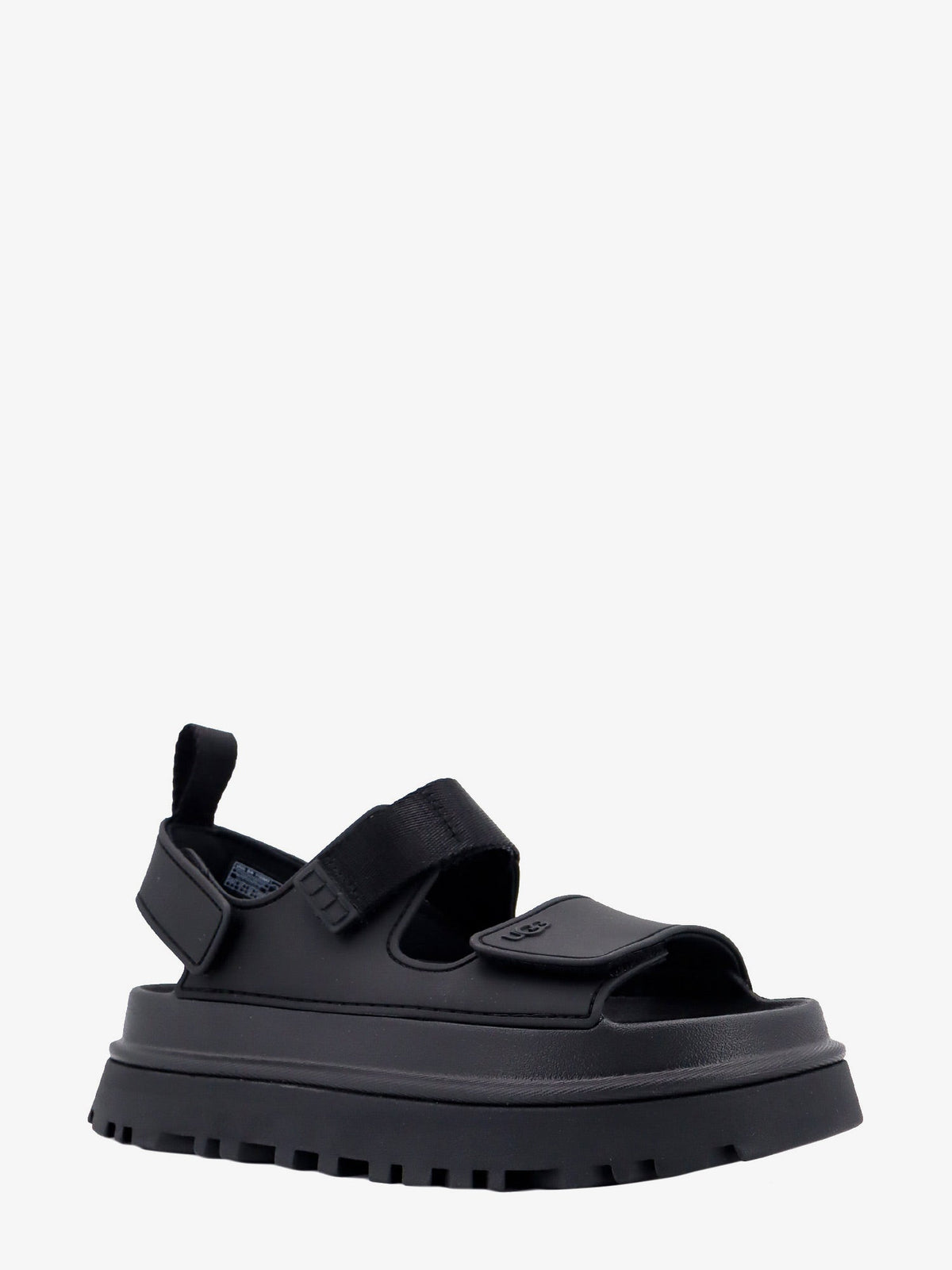 Ugg Rubber sandals with embossed logo - Nero