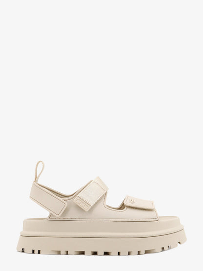 Ugg Rubber sandals with embossed logo - Beige