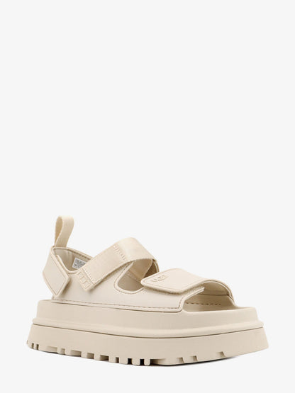 Ugg Rubber sandals with embossed logo - Beige