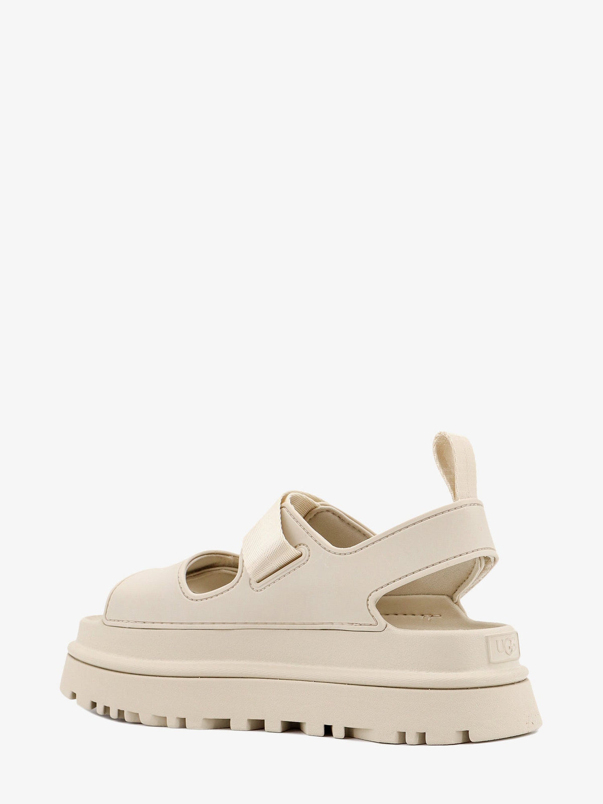 Ugg Rubber sandals with embossed logo - Beige