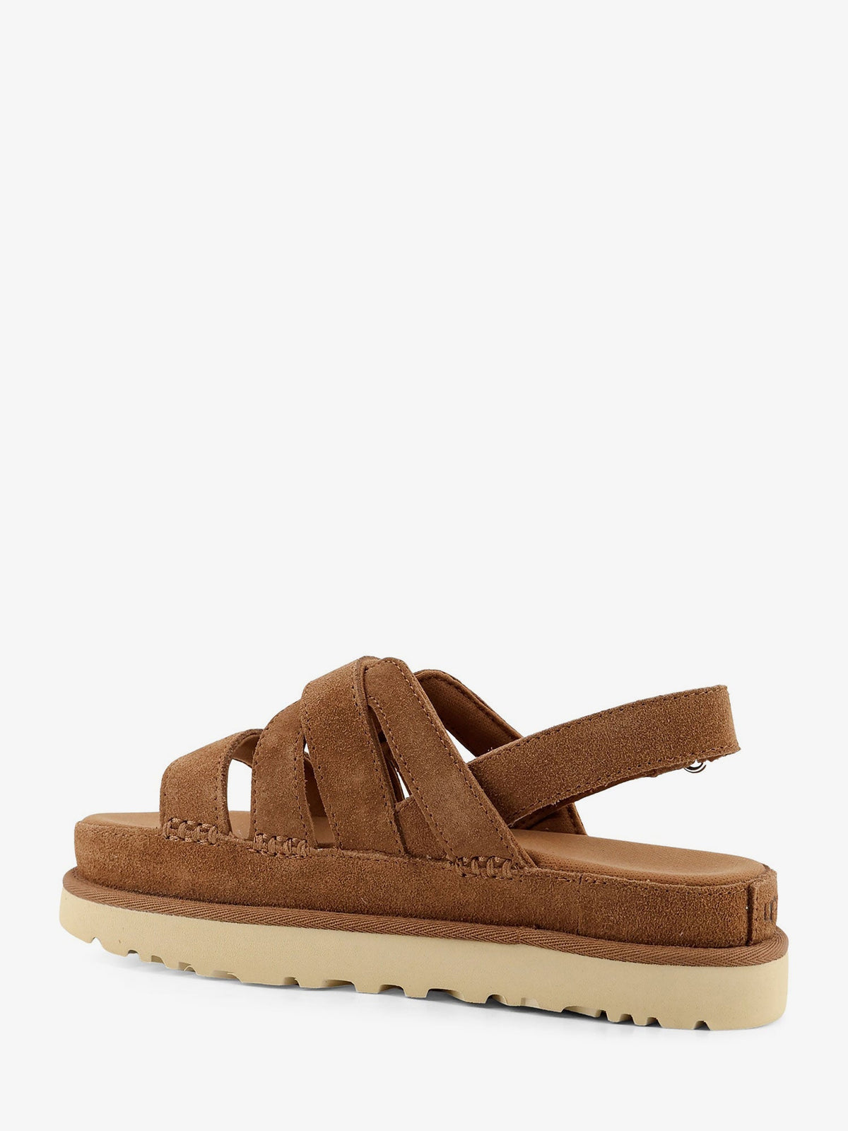 Ugg Goldenstar Gleam sandals in suede - Marrone