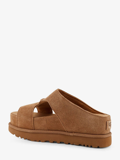 Ugg W Goldenstar suede sandals - Marrone