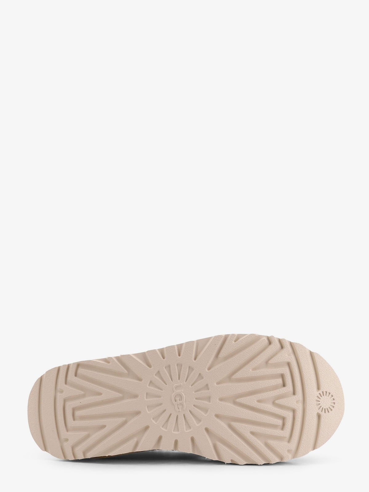 Ugg W Tasman Meadow suede sandals with multicolor stitching - Beige