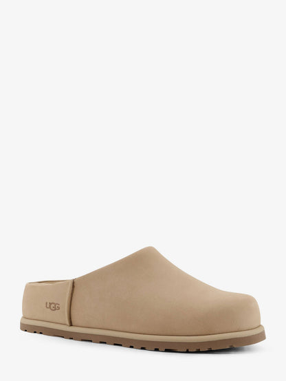 Ugg Nubuck sandals with engraved logo on the side - Beige