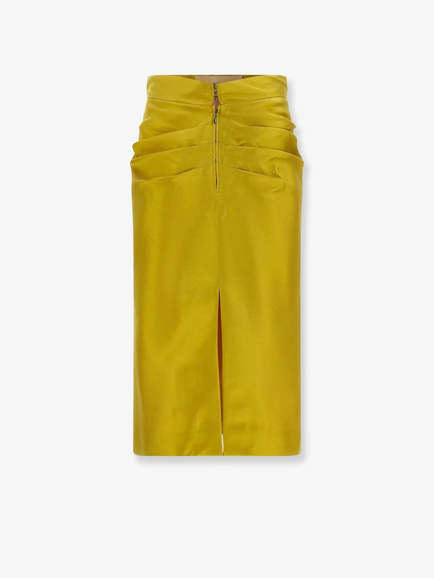 Valentino Shantung Midi Skirt
