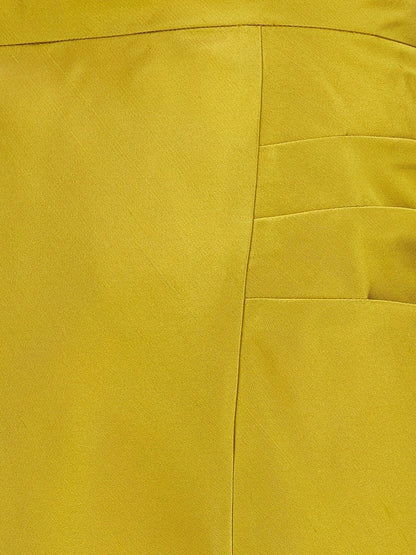 Valentino Shantung Midi Skirt