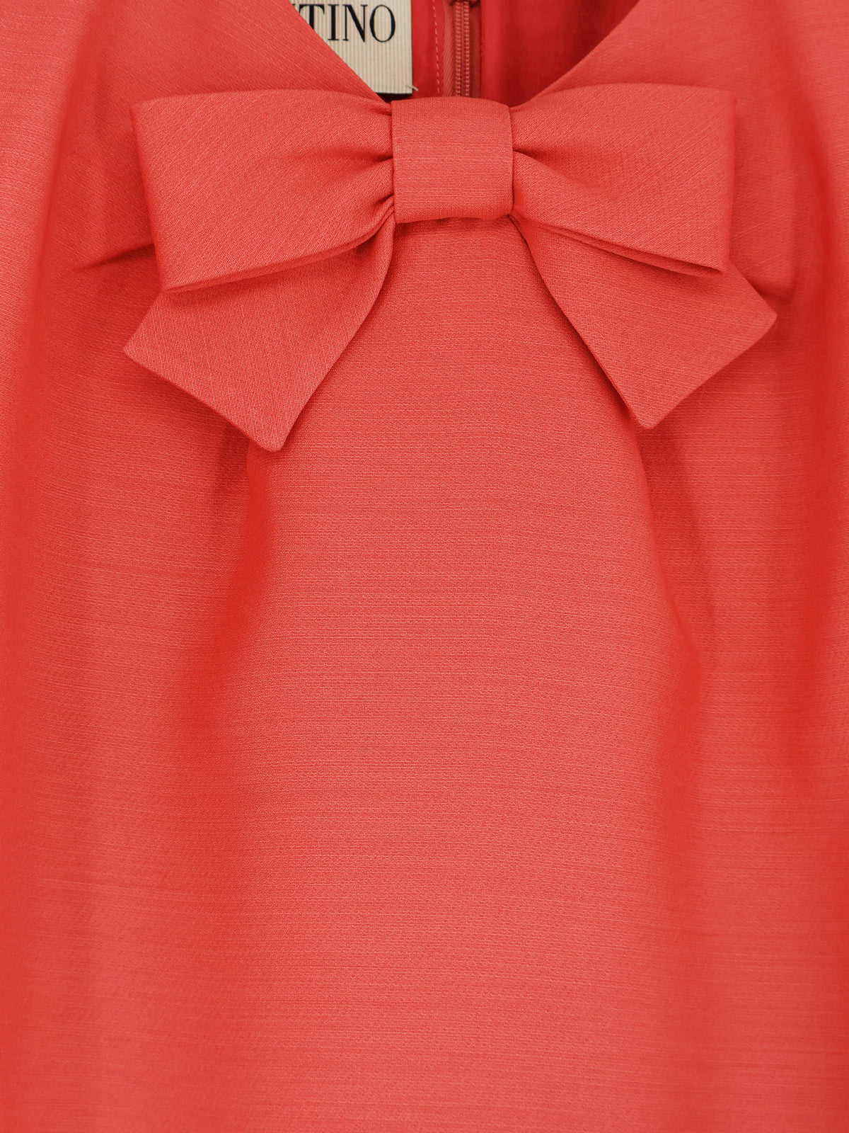 Valentino Wool and silk blend short dress - Geranio