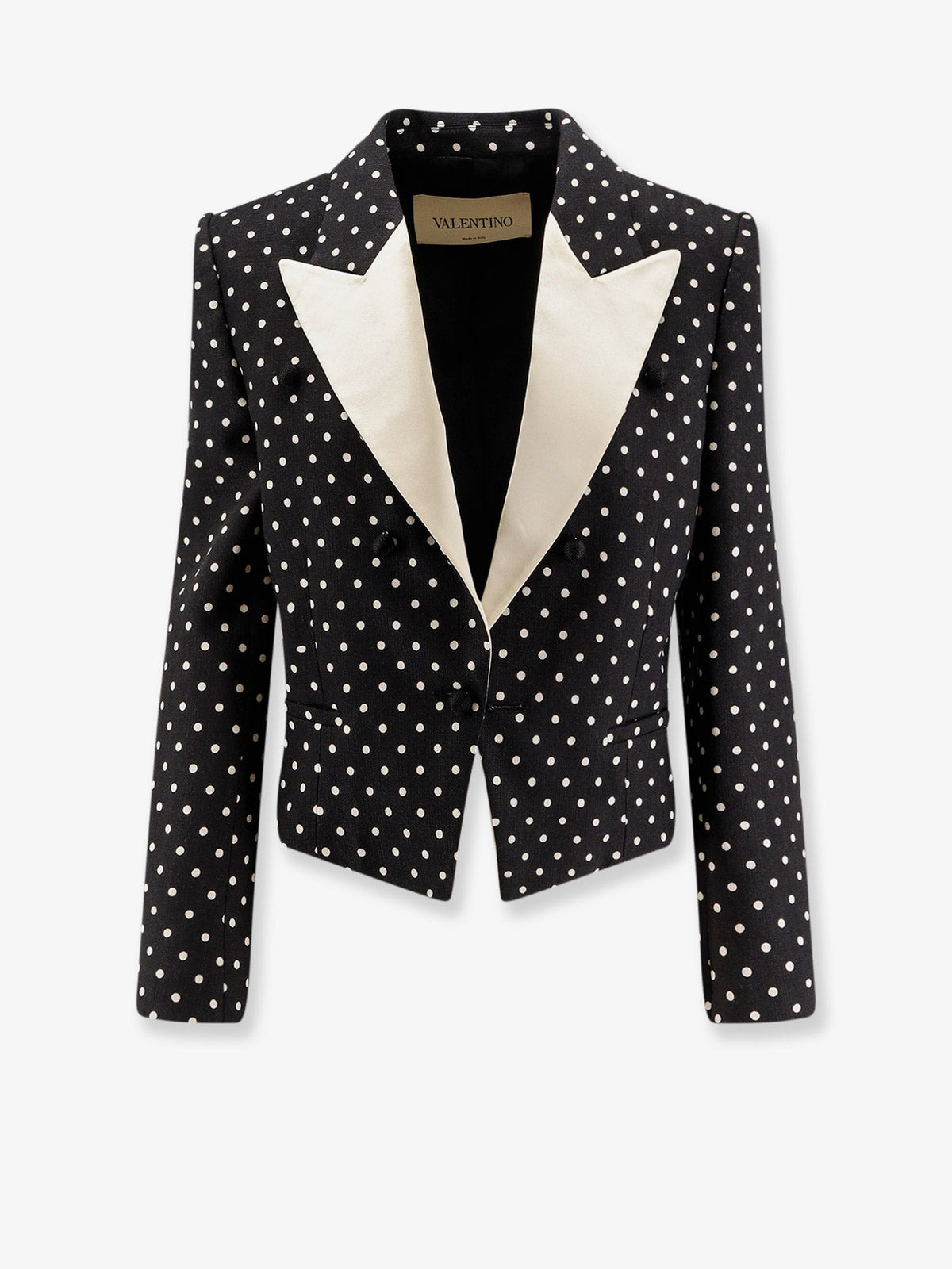 Valentino Polka-Dots viscose blazer - Nero Betulla
