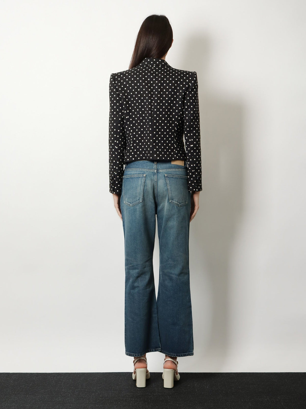 Valentino Polka-Dots viscose blazer - Nero Betulla