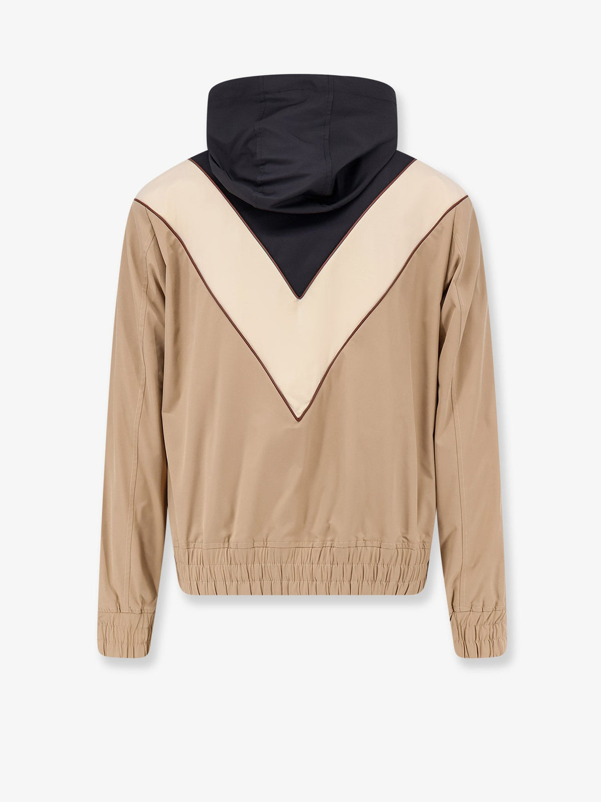 Valentino Valentino Jacket with VLogo Signature patch - Nero Burro Cammello