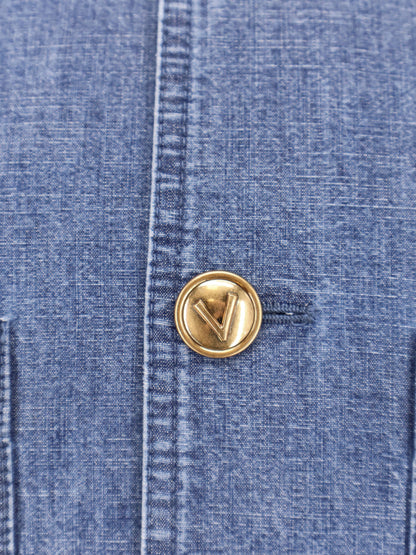 Valentino Valentino Denim Sahariana Jacket