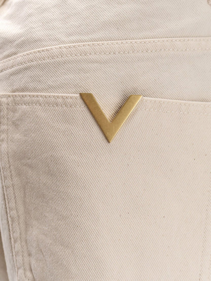 Valentino Five Pockets Cotton Trousers