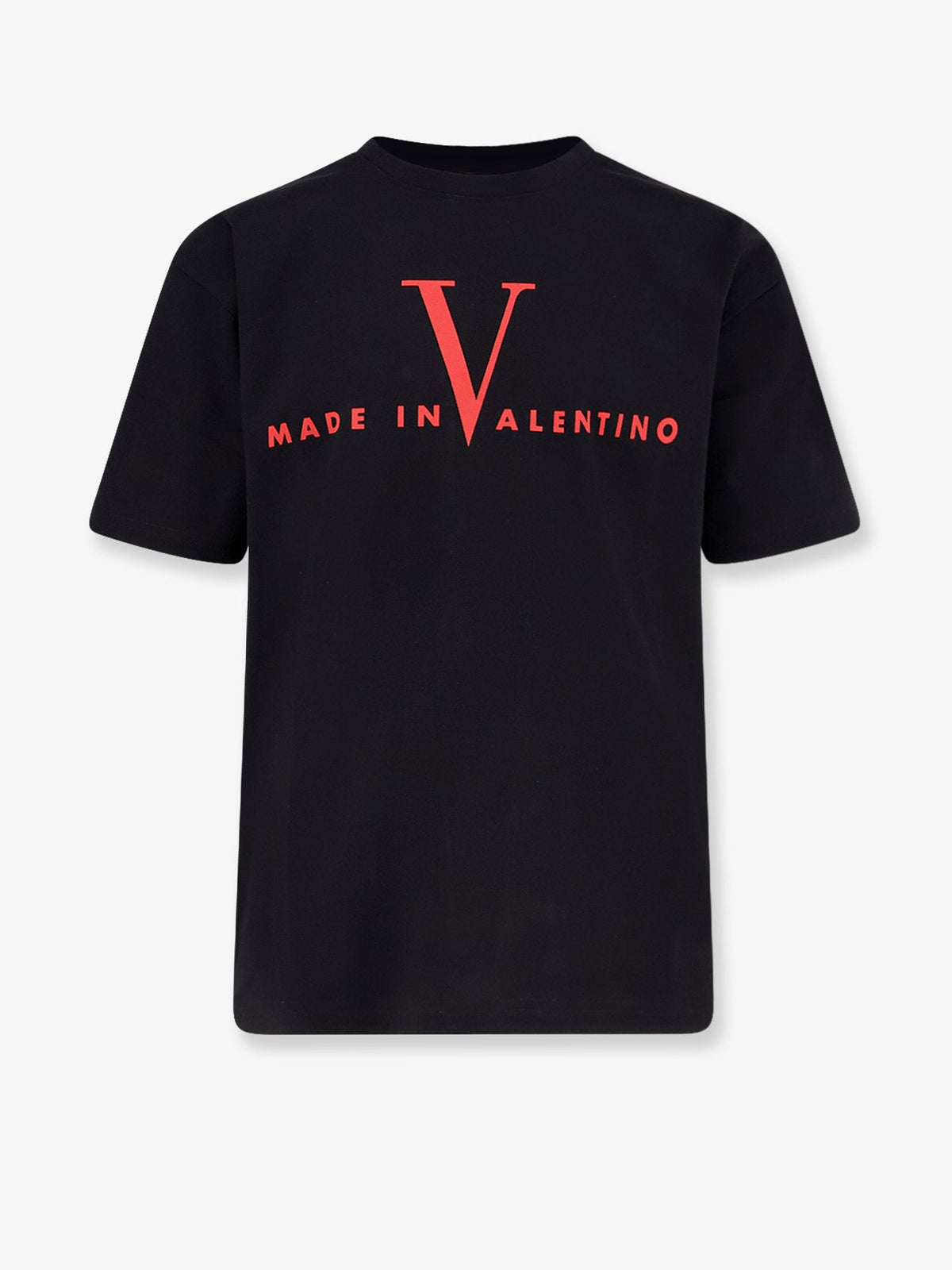 Valentino Cotton t-shirt - Nero Rosso