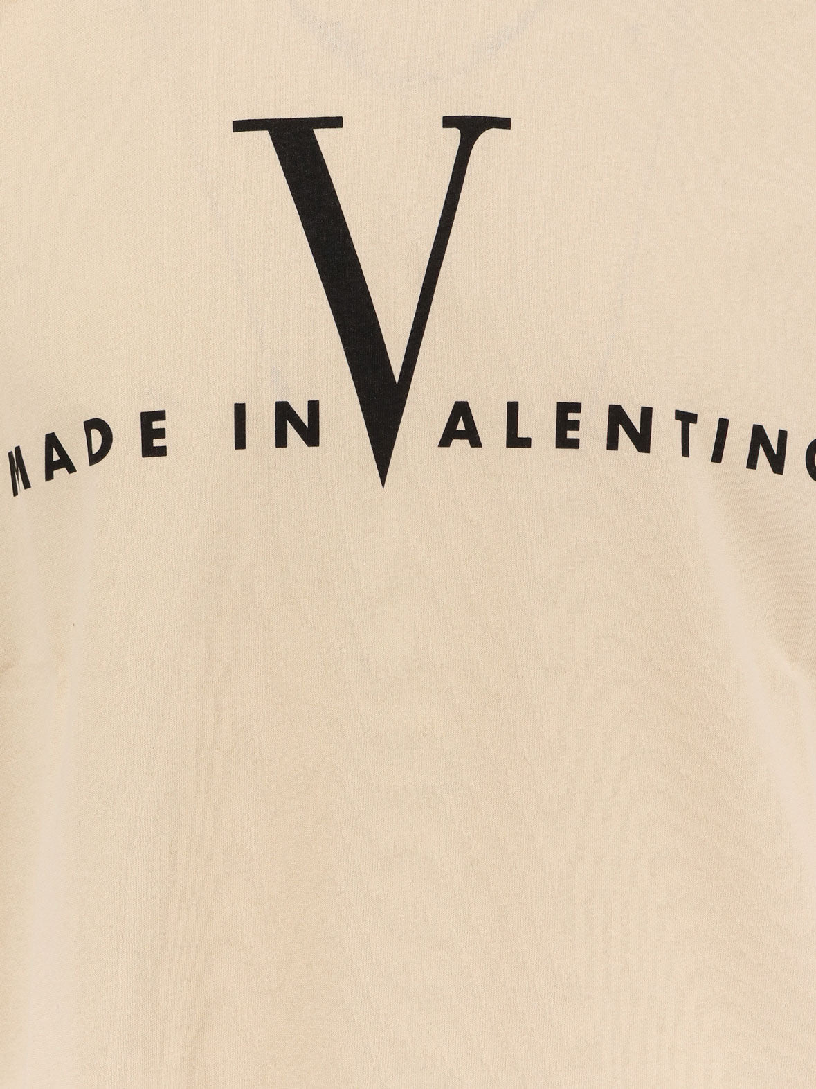Valentino Cotton t-shirt - Burro Nero