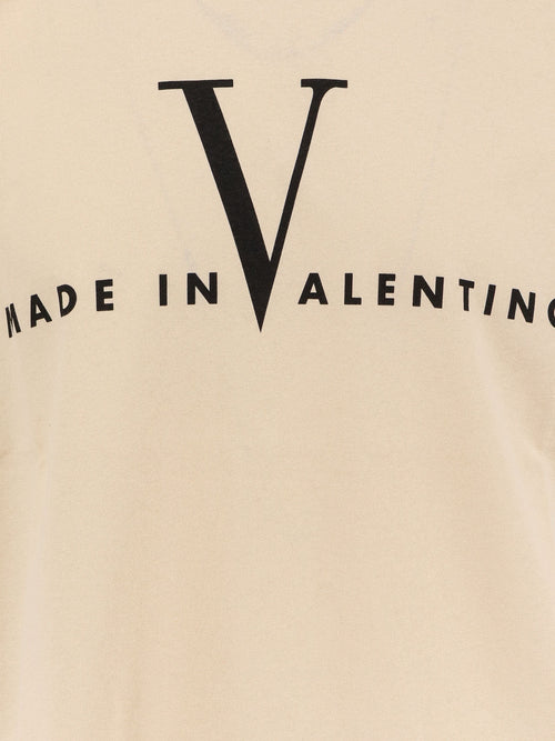 Valentino Cotton t-shirt - Burro Nero