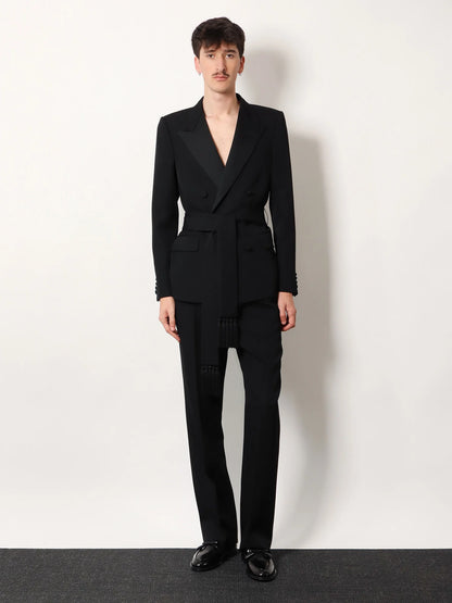 VALENTINO - Virgin wool trousers
