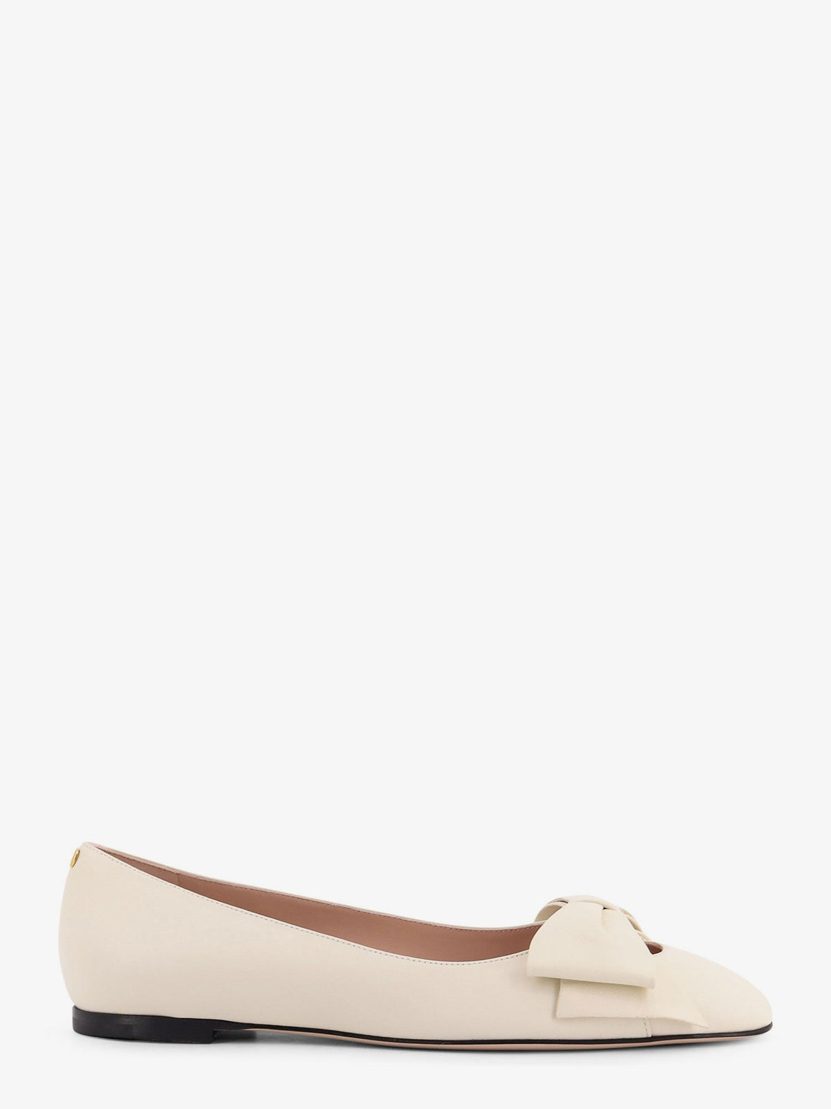Valentino Garavani Leather Bowow ballerinas - Ivory