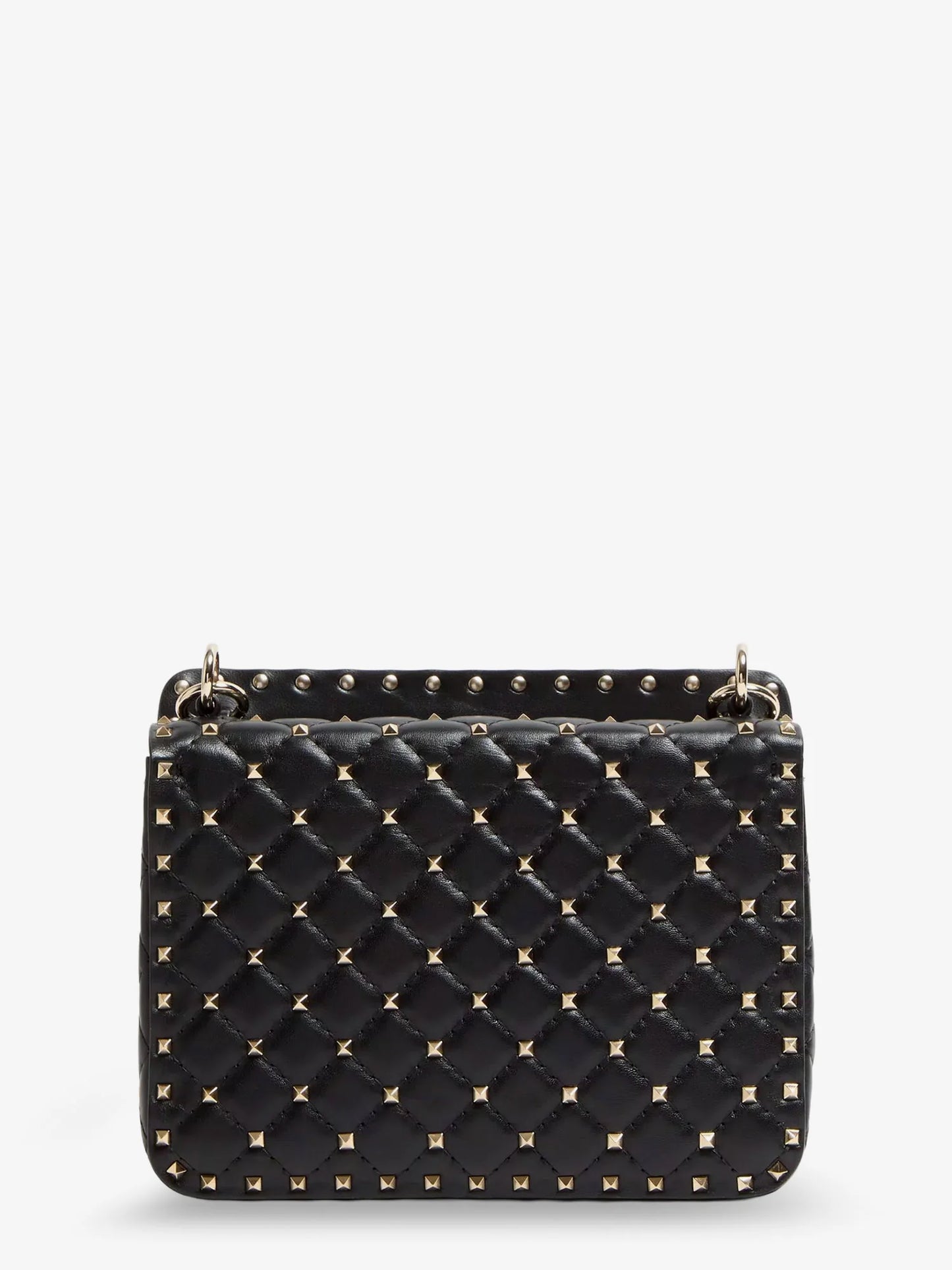 Valentino Garavani Rockstud Spike Leather Crossbody Bag With Iconic All Over Studs