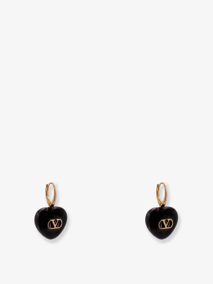Valentino Garavani Coeur Royal Metal Earrings