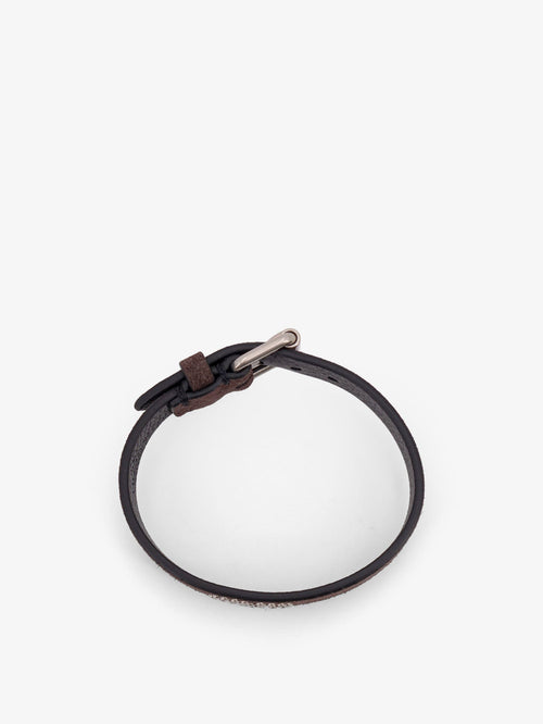 Valentino Garavani Valentino Garavani leather bracelet - Testa Di Moro