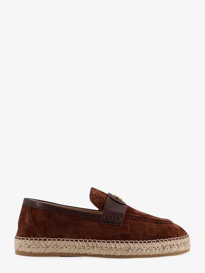 Valentino Garavani Suede Espadrilles With V Logo Signature