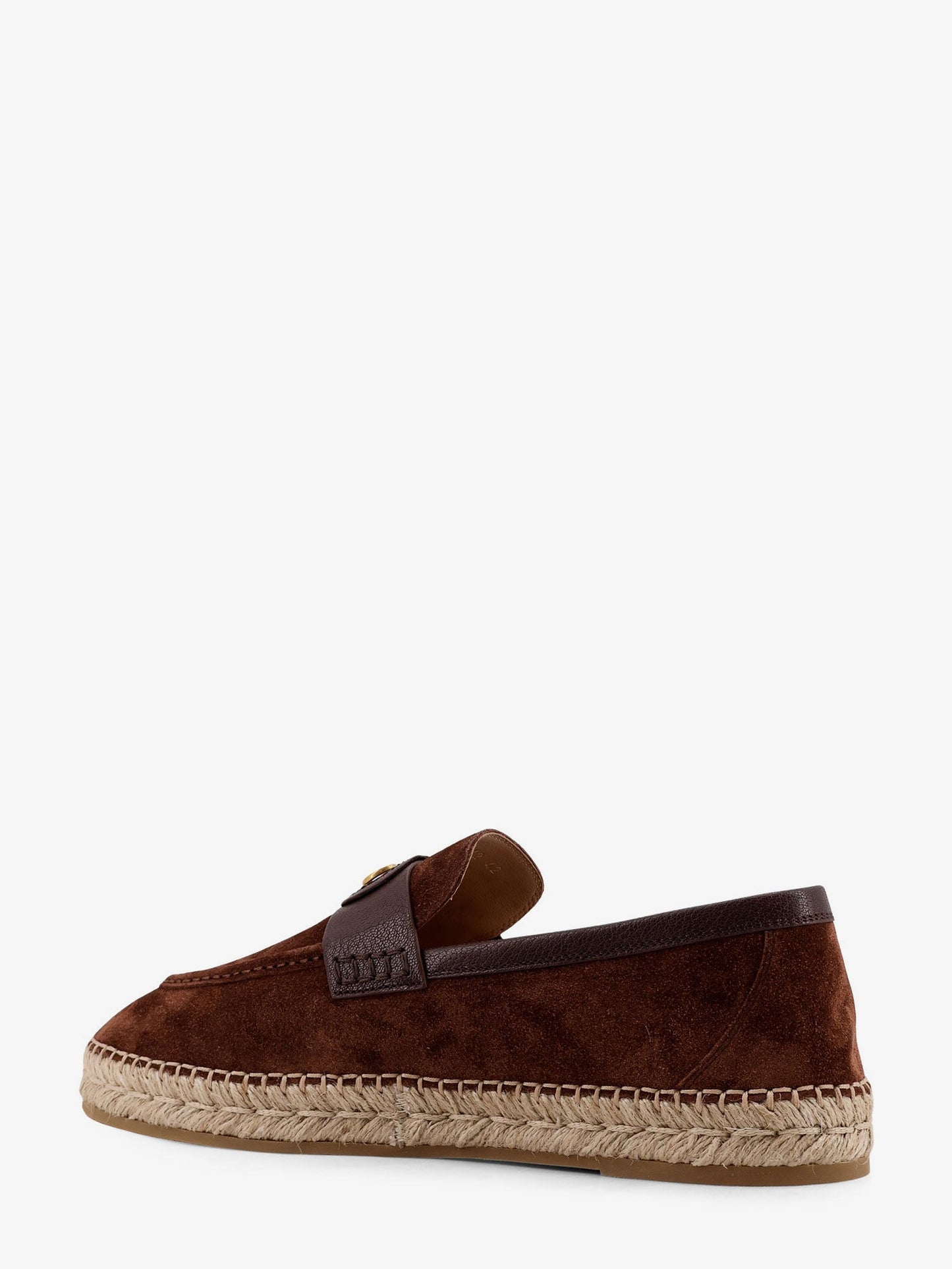 Valentino Garavani Suede Espadrilles With V Logo Signature