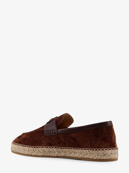 Valentino Garavani Suede Espadrilles With V Logo Signature