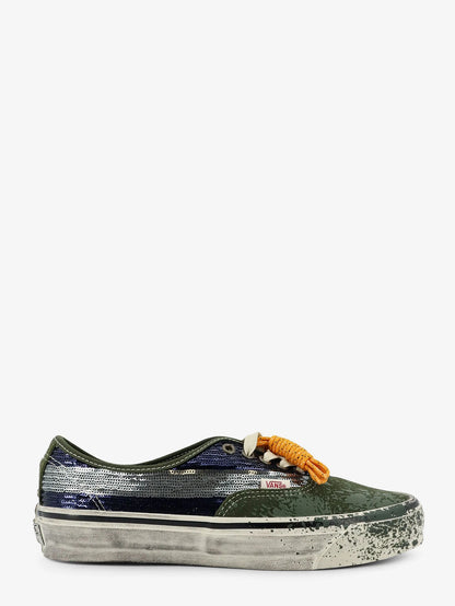 Vans Lx Authentic 44 Canvas Sneakers With Contrasting Print