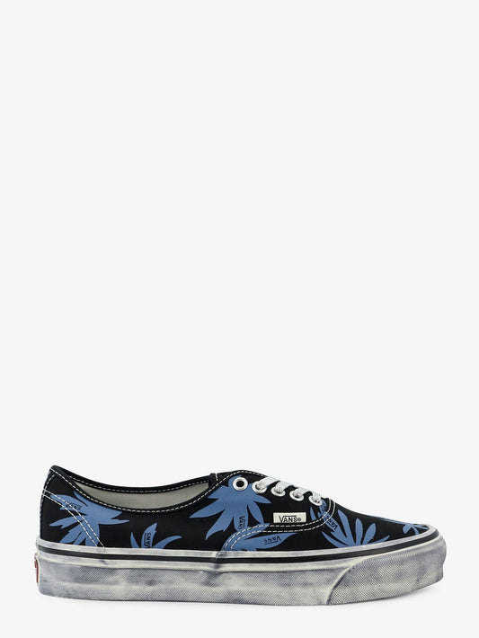 Vans Lx authentic 44 canvas sneakers with contrasting print - Black