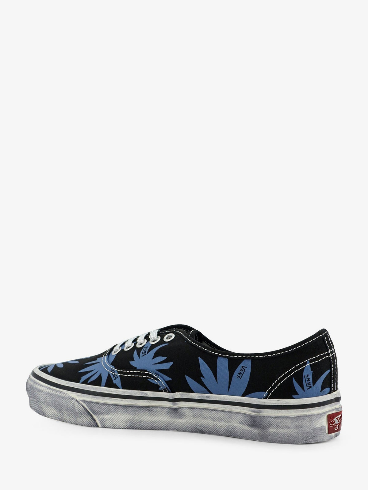 Vans Lx authentic 44 canvas sneakers with contrasting print - Black