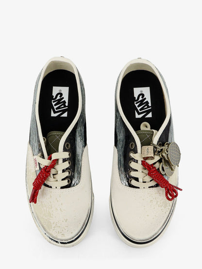 Vans LX authentic 44 suede sneakers with micro-sequin detailing on the side - Black White