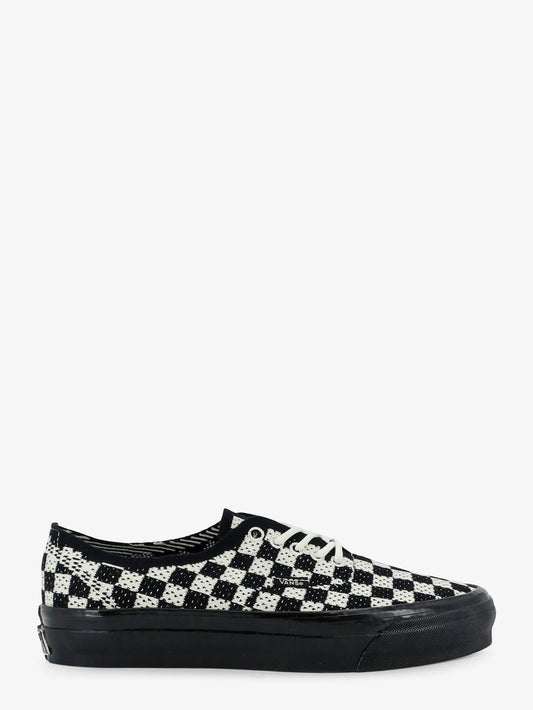 Vans Lx Authentic 44 Fabric Sneakers With Checkerboard Pattern