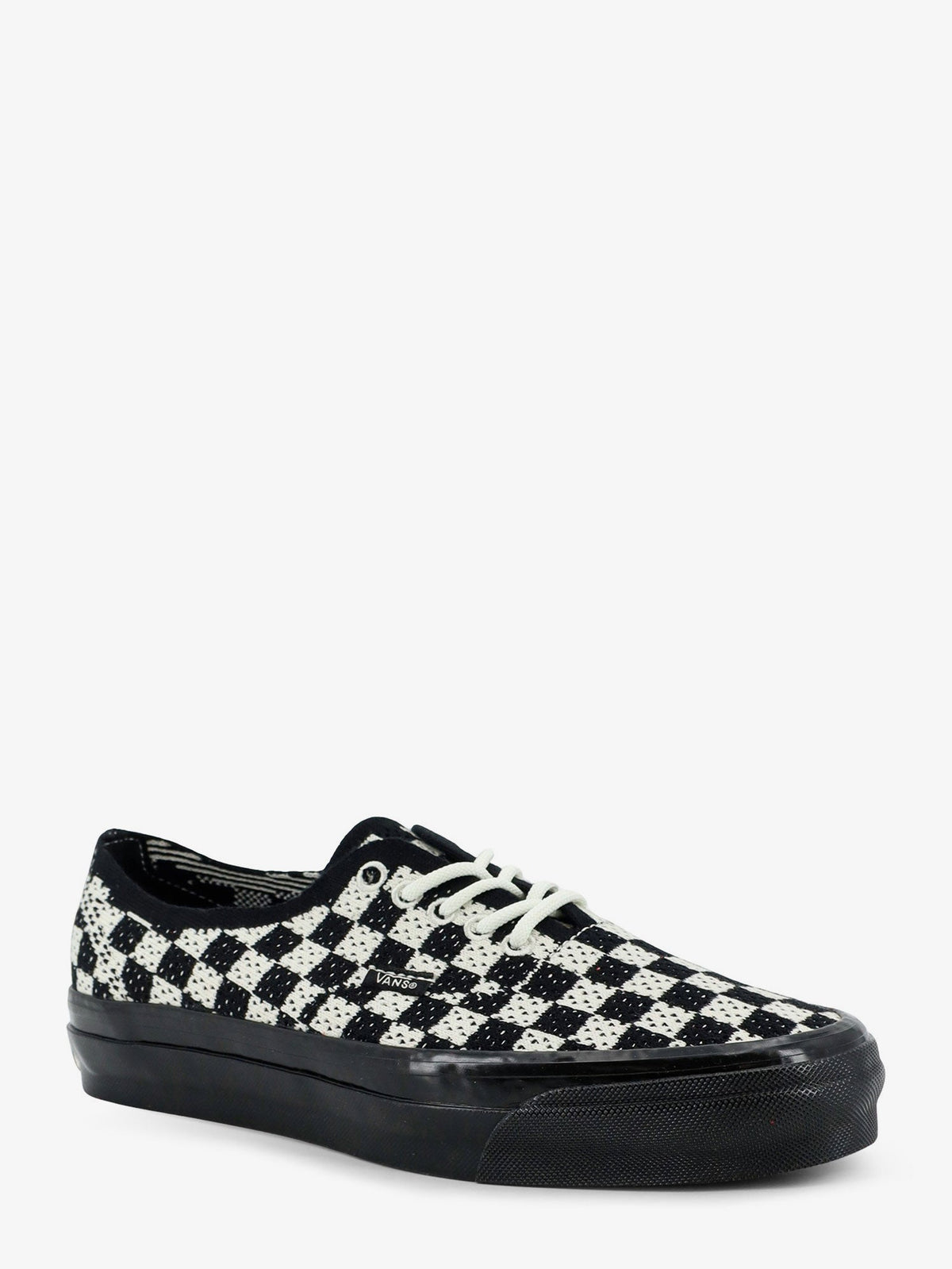 Vans LX Authentic 44 fabric sneakers with a checkerboard pattern - Black Marshmllw