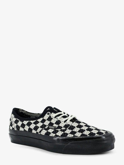Vans Lx Authentic 44 Fabric Sneakers With Checkerboard Pattern