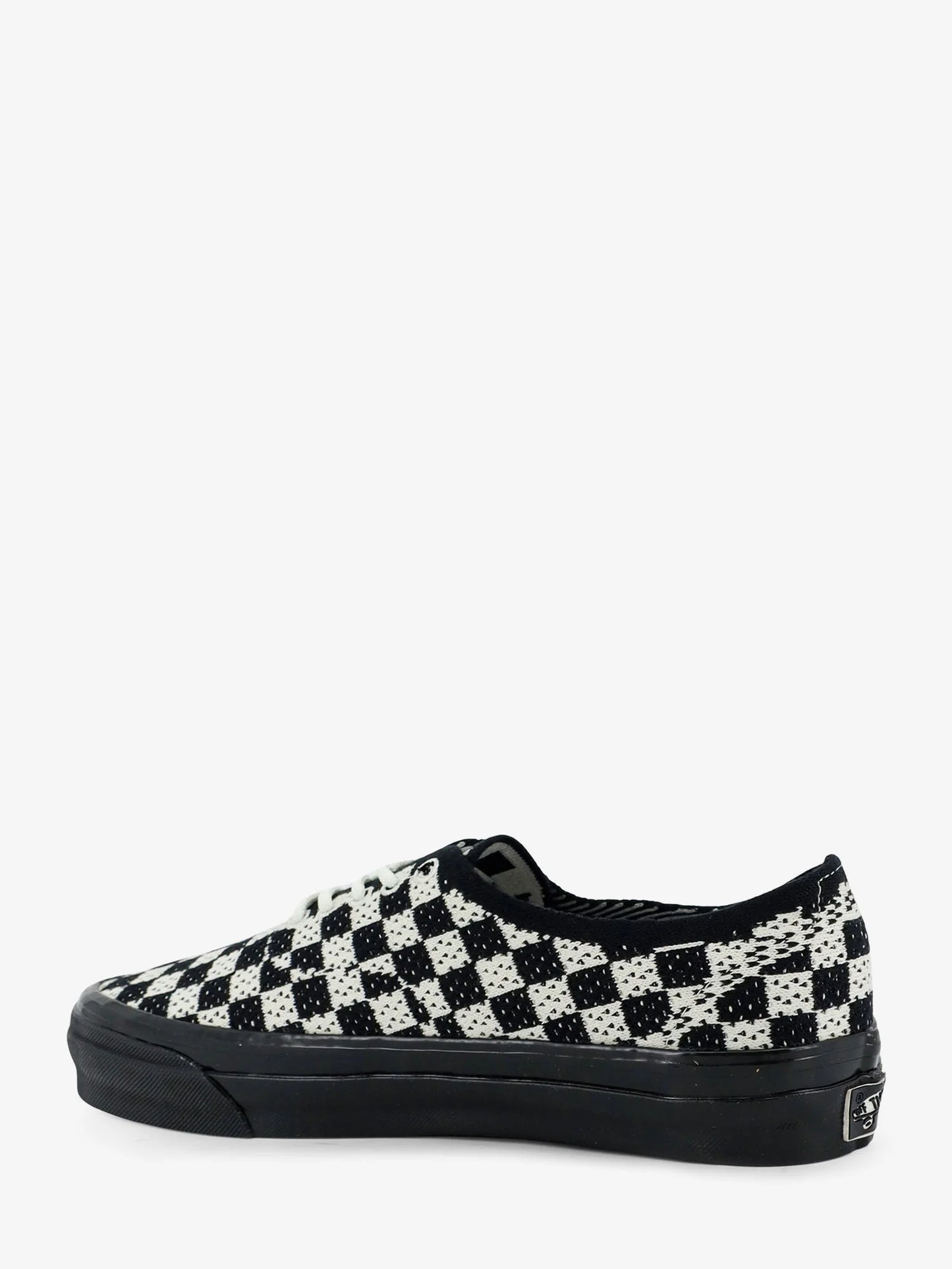 Vans Lx Authentic 44 Fabric Sneakers With Checkerboard Pattern