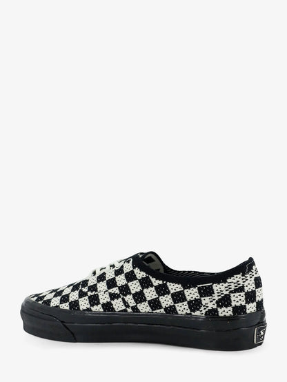 Vans Lx Authentic 44 Fabric Sneakers With Checkerboard Pattern