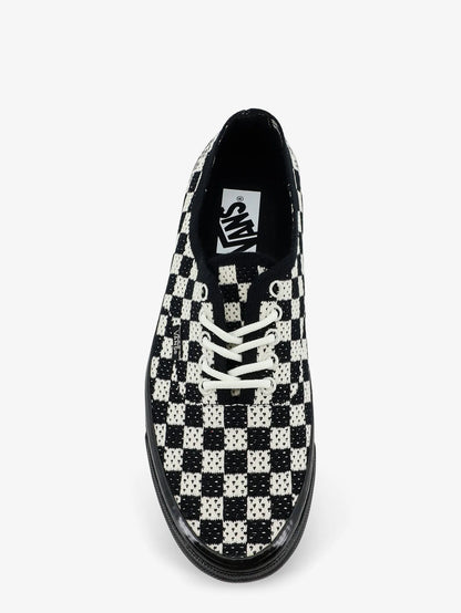 Vans Lx Authentic 44 Fabric Sneakers With Checkerboard Pattern