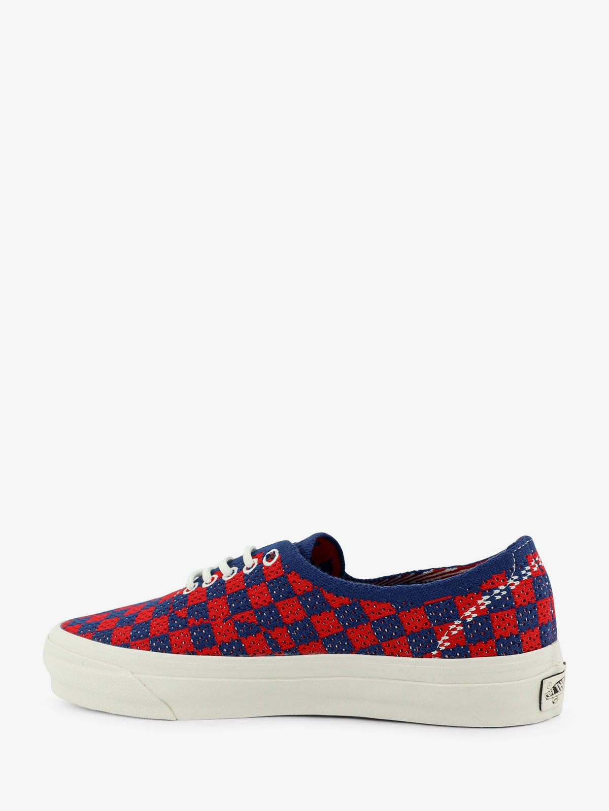 Vans Lx Authentic 44 fabric sneakers with Checkerboard pattern - Red Blue