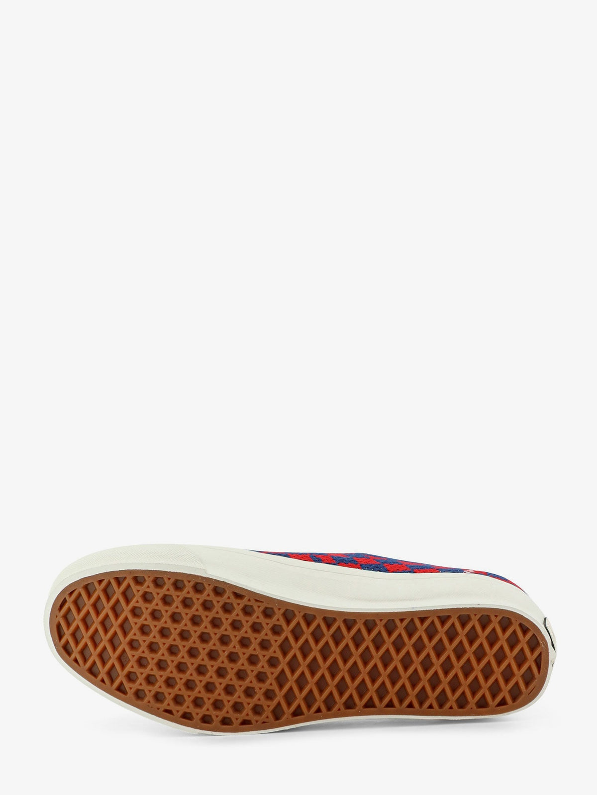 Vans Lx Authentic 44 fabric sneakers with Checkerboard pattern - Red Blue