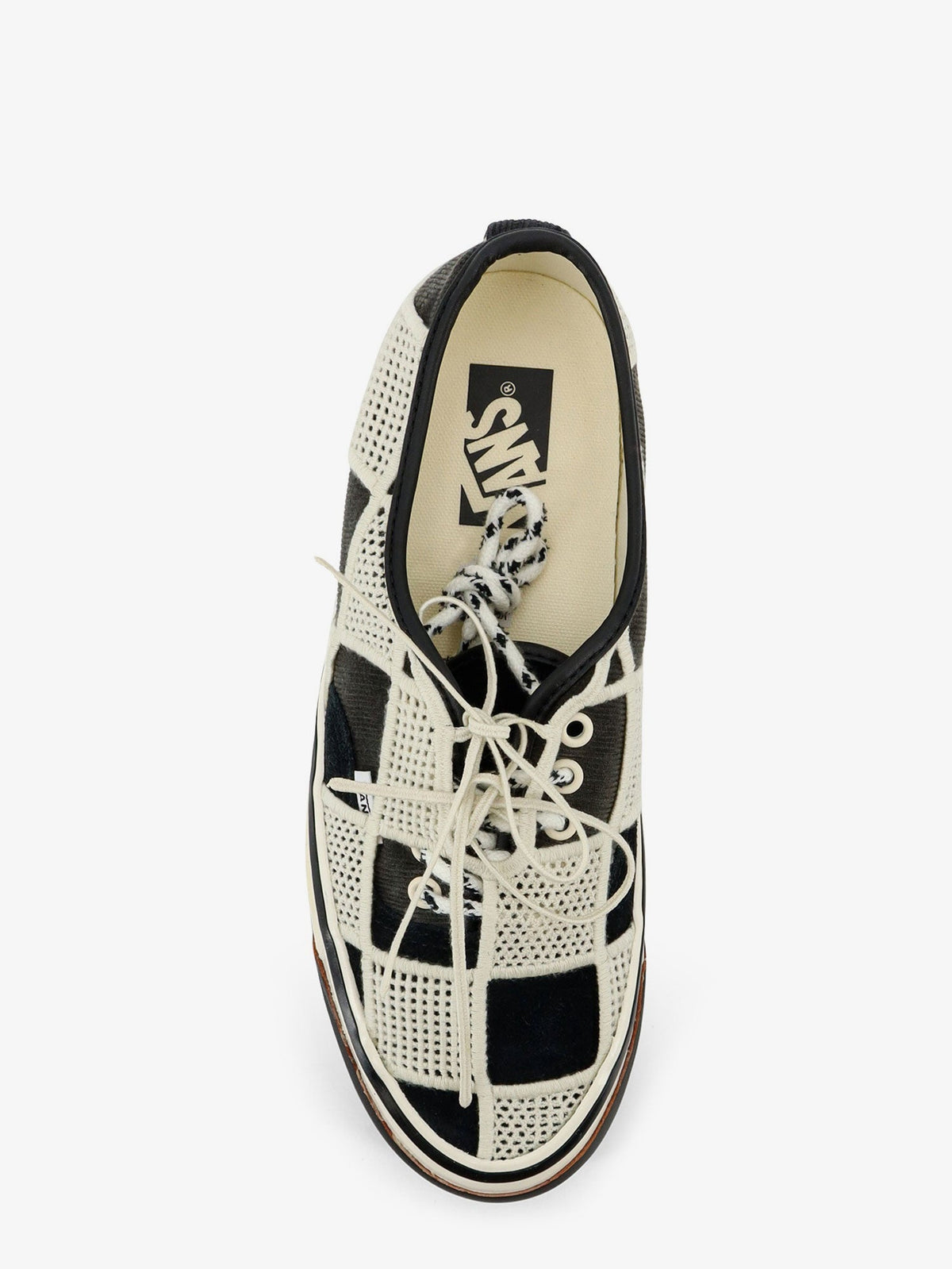 Vans Lx authentic 44 sneakers with Shell Knit motif - Black Egret