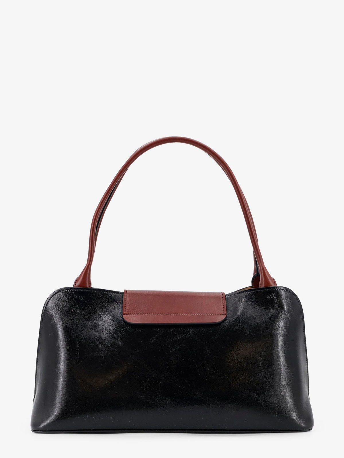Versace Vivian leather shoulder bag - Black