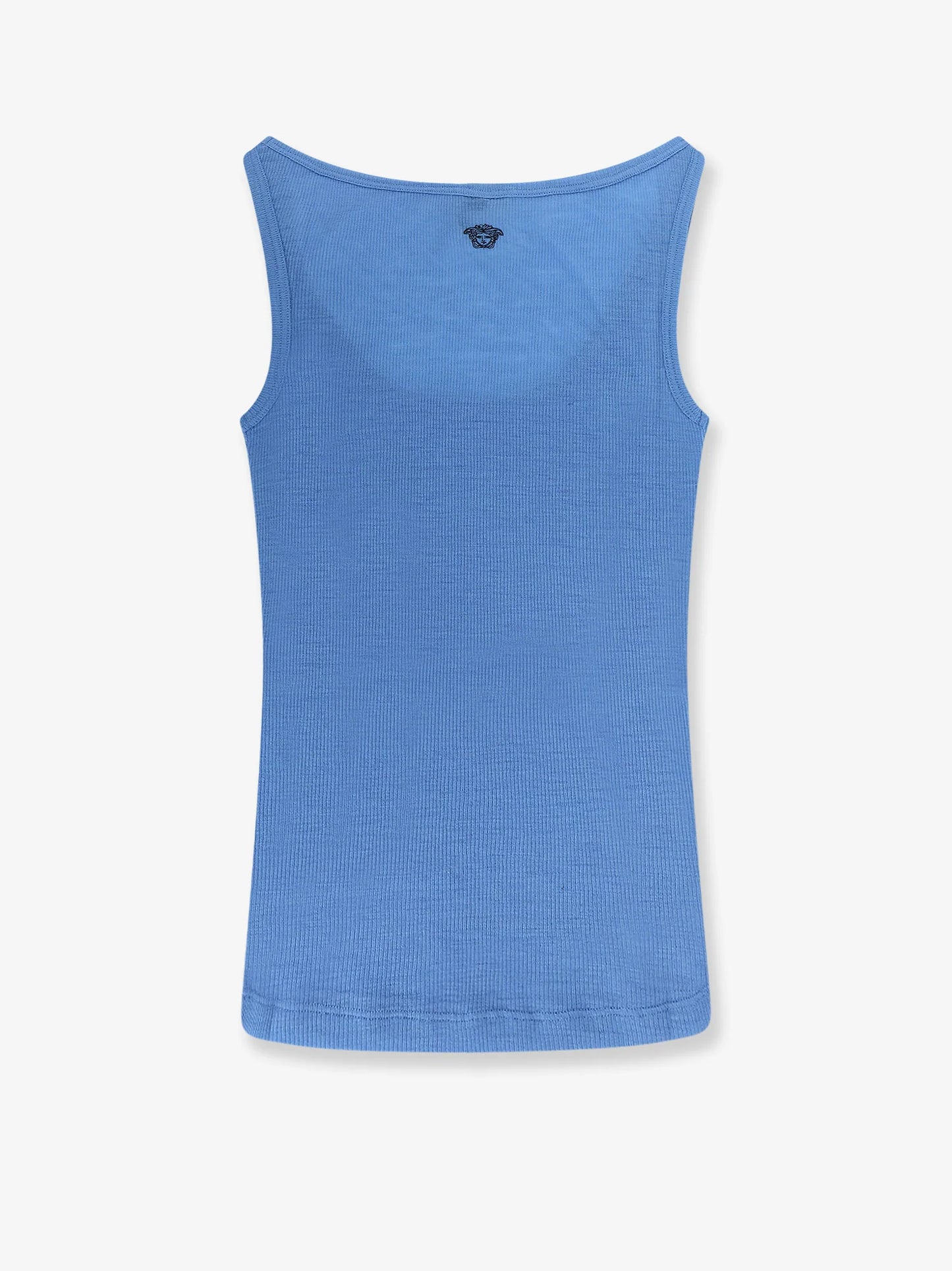 Versace Wool Tank Top With Back Logo