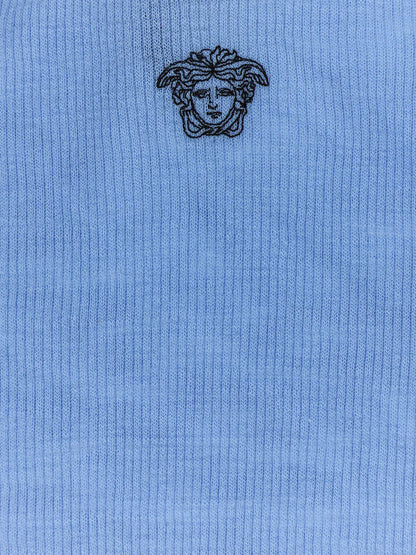 Versace Wool Tank Top With Back Logo