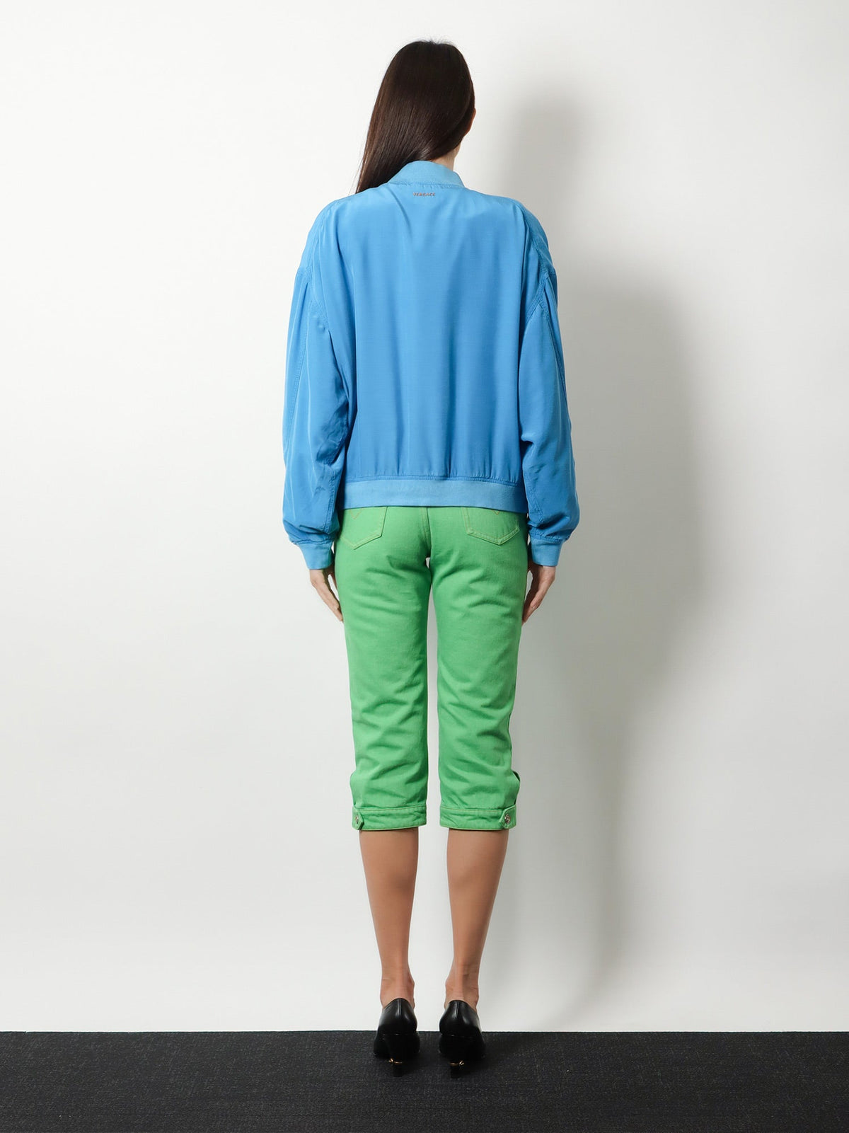 Versace Silk jacket - Azur