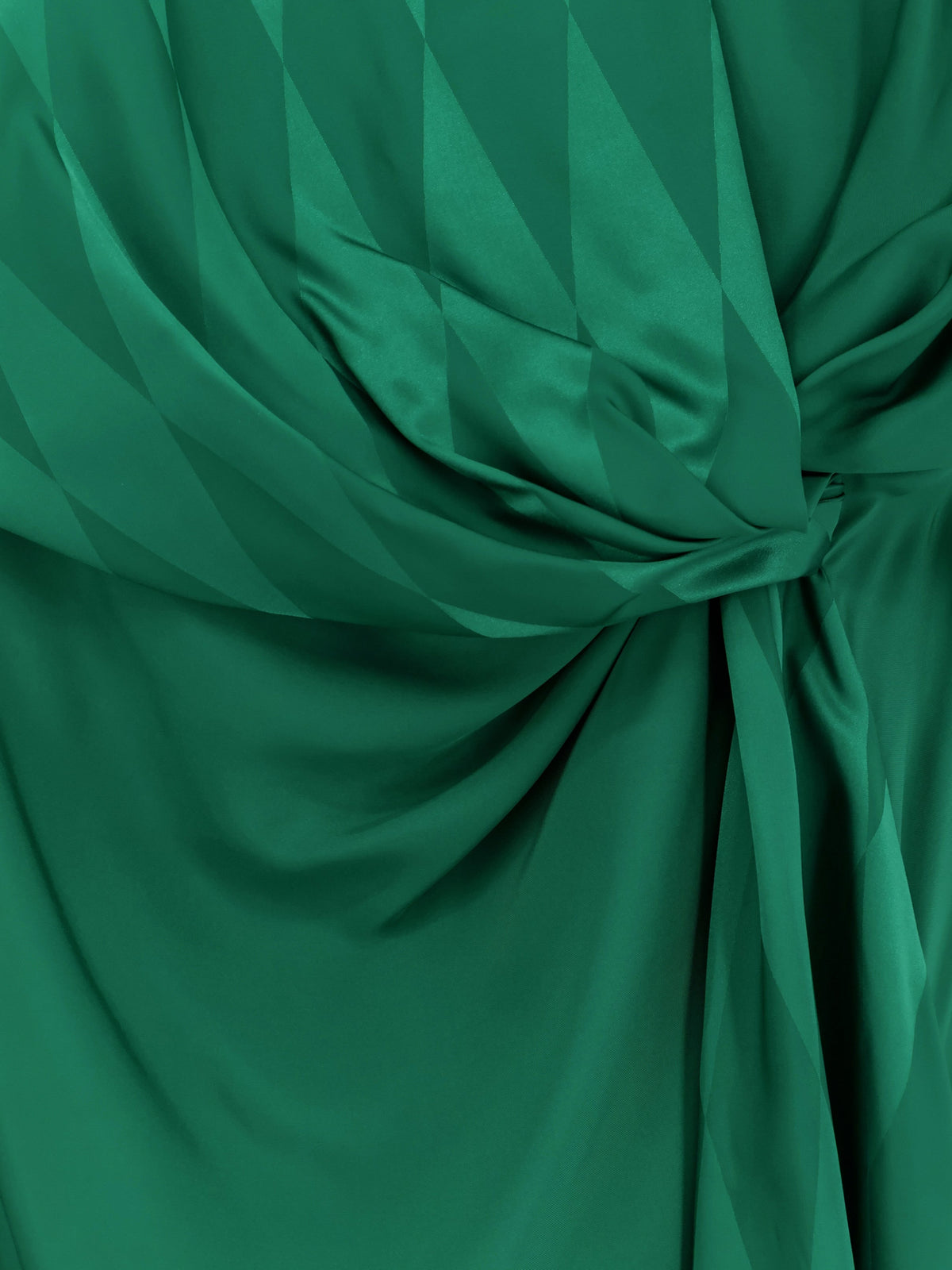 Versace Cocktail viscose and silk dress - Emerald