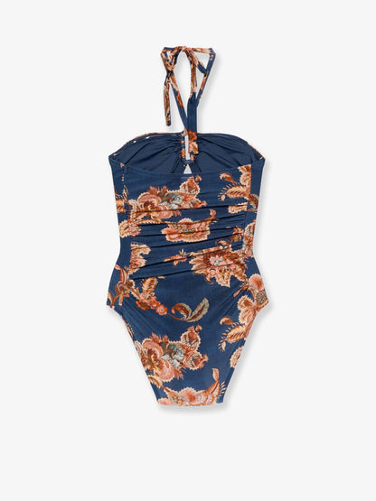 ZIMMERMANN - Aster nylon one piece swimsuit with paisley print
