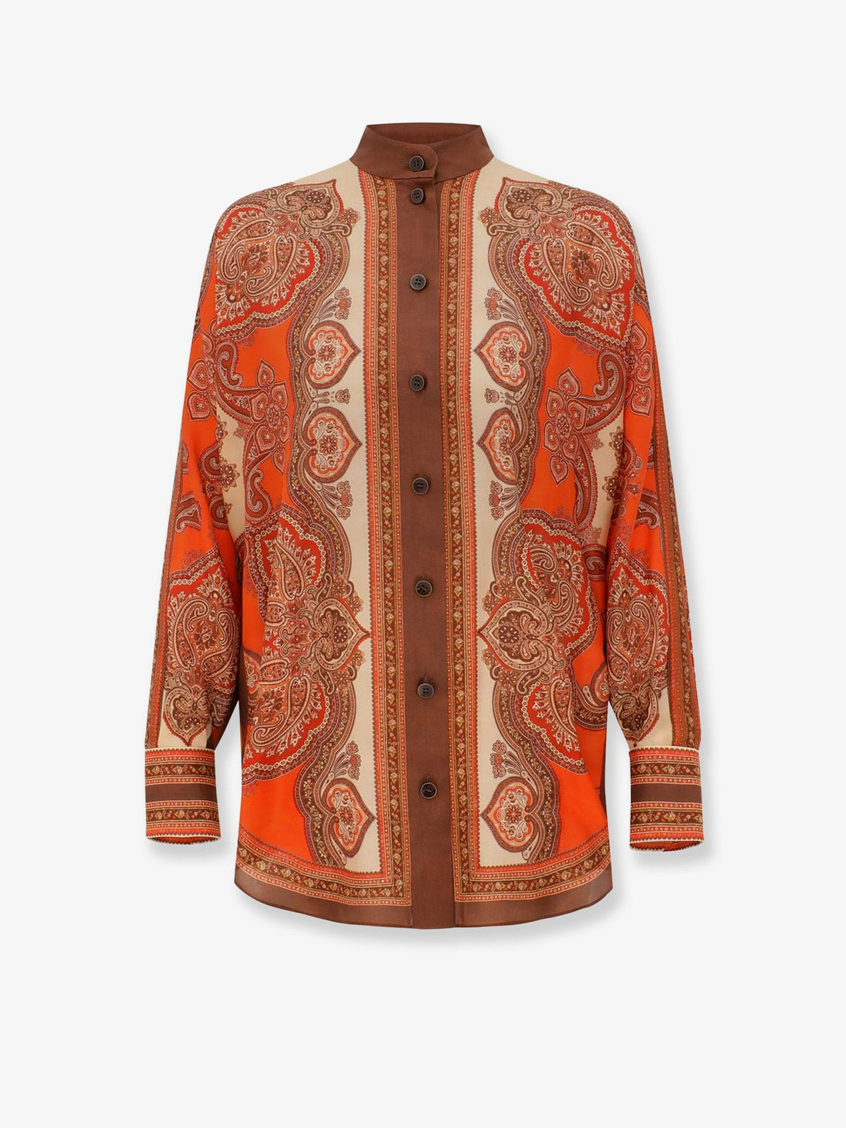Zimmermann Mahon Dolman silk shirt - Tapestry Multi