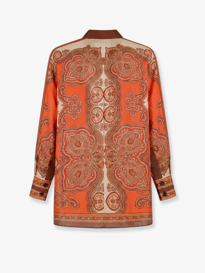 Zimmermann Mahon Dolman silk shirt - Tapestry Multi