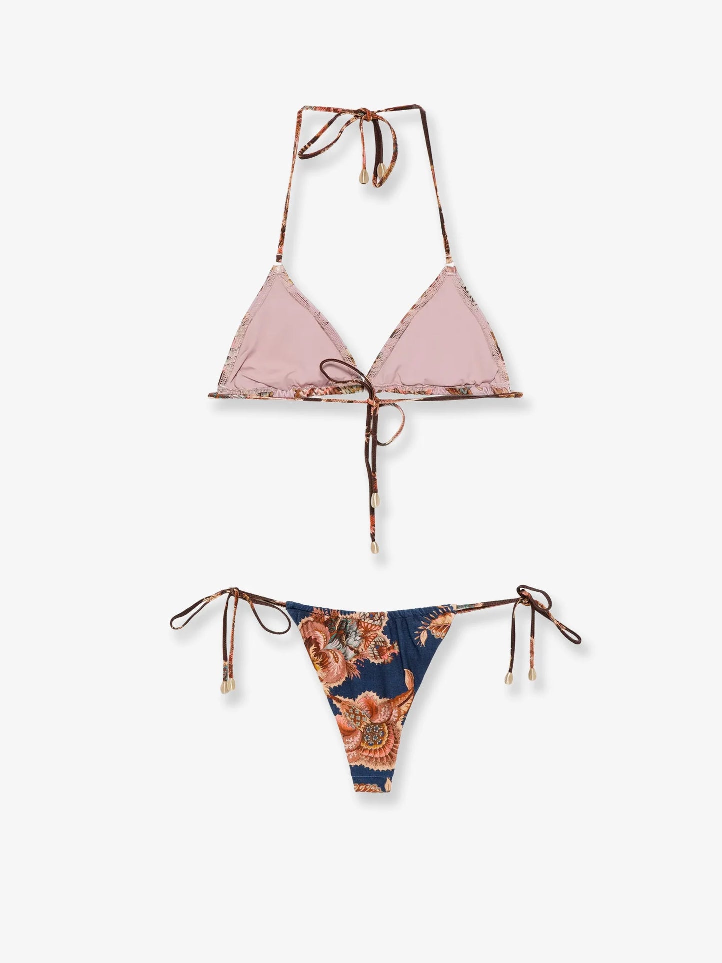 ZIMMERMANN - Aster nylon bikini with paisley print